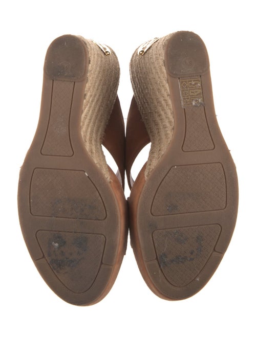 Tory Burch Leather Espadrilles