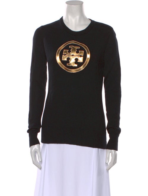 Tory Burch Wool Graphic Print Sweater