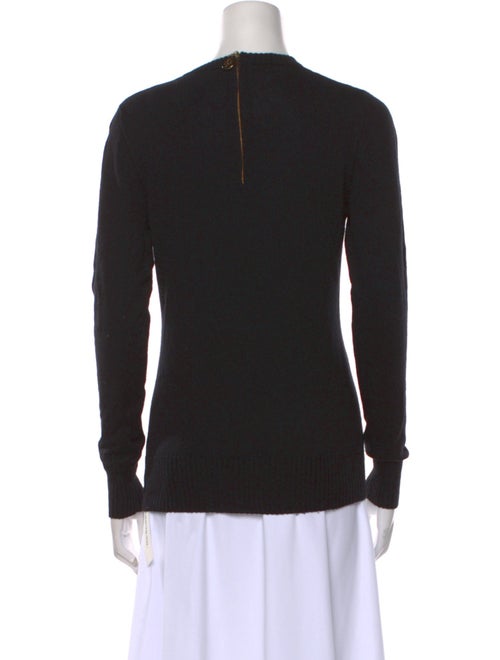 Tory Burch Wool Graphic Print Sweater