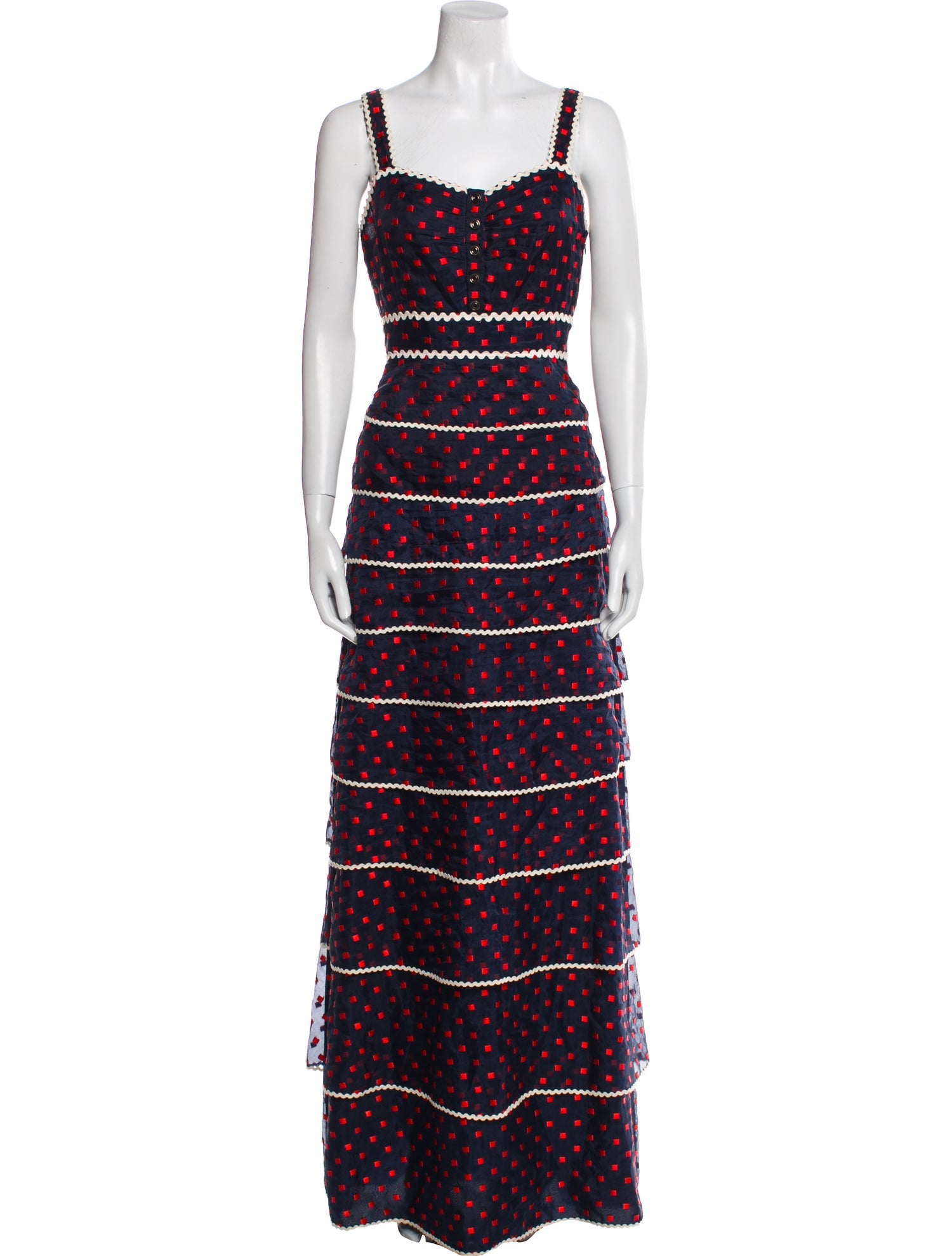 Tory Burch Silk Long Dress