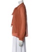 Tory Burch Silk Mock Neck Blouse