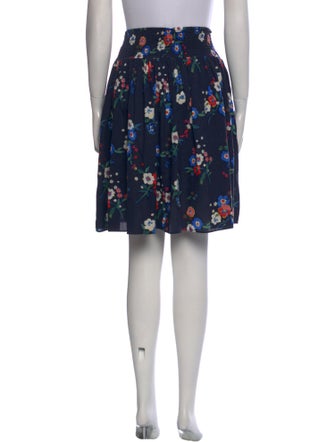 Tory Burch Floral Print Knee-Length Skirt