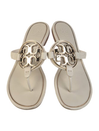 Tory Burch Leather Slides