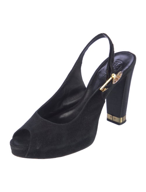 Tory Burch Suede Slingback Sandals