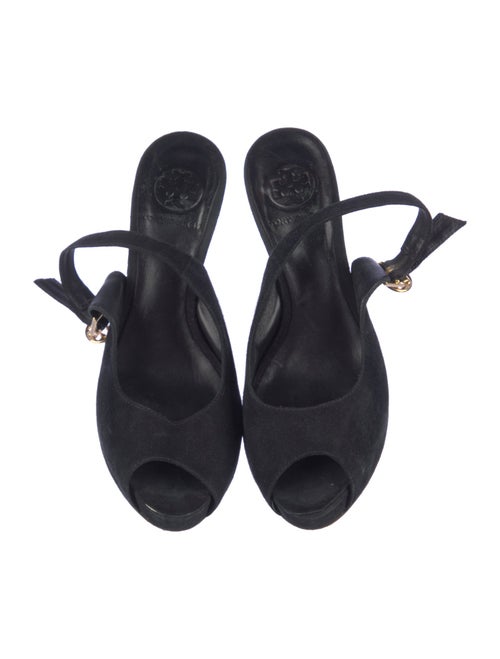 Tory Burch Suede Slingback Sandals