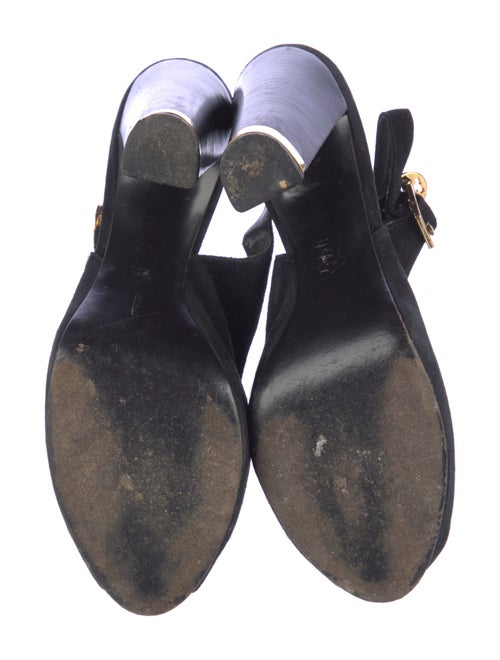 Tory Burch Suede Slingback Sandals