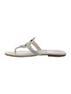Tory Burch Leather Lasercut Accents Slides