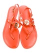 Tory Burch Leather T-Strap Sandals