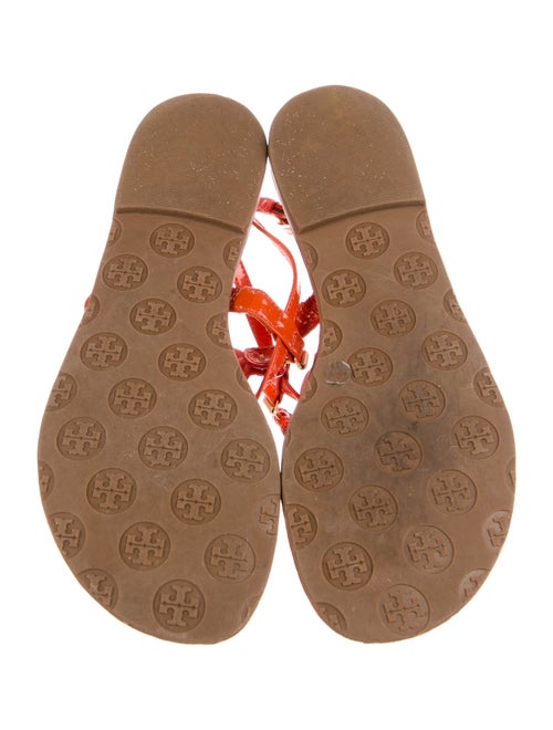 Tory Burch Leather T-Strap Sandals