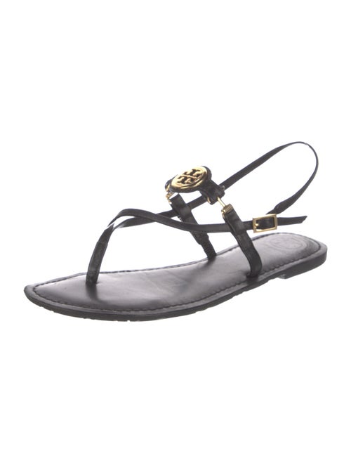 Tory Burch Leather T-Strap Sandals