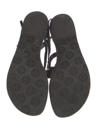 Tory Burch Leather T-Strap Sandals
