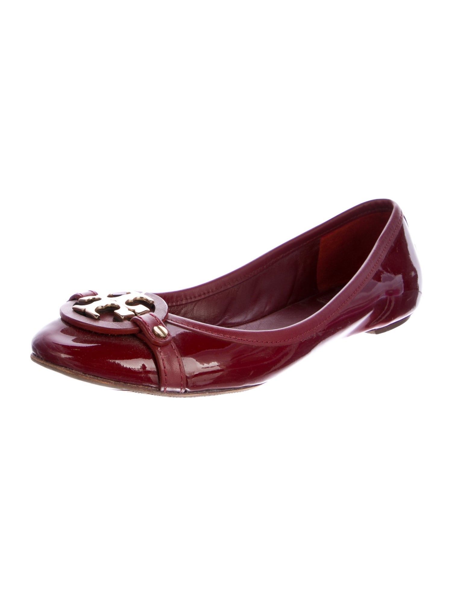 Tory Burch Patent Leather Ballet Flats