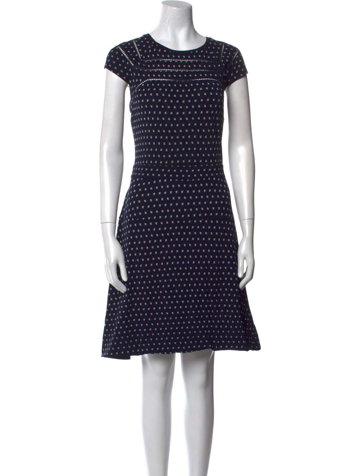 Tory Burch Printed Knee-Length Dress