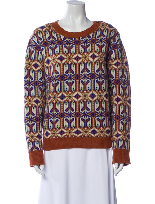 Tory Burch Wool Printed Sweater