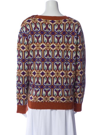 Tory Burch Wool Printed Sweater