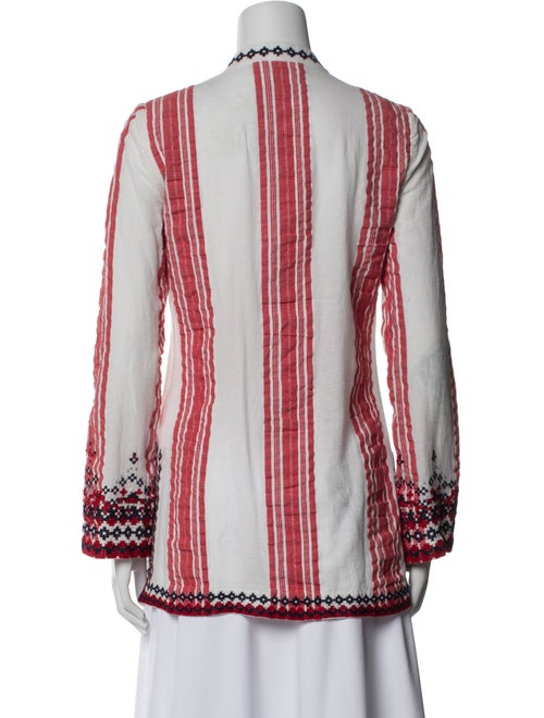 Tory Burch Printed V-Neck Tunic