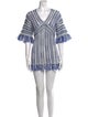 Tory Burch Linen Striped Tunic