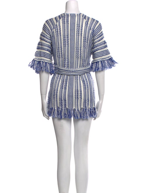 Tory Burch Linen Striped Tunic