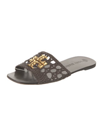 Tory Burch Leather Slides