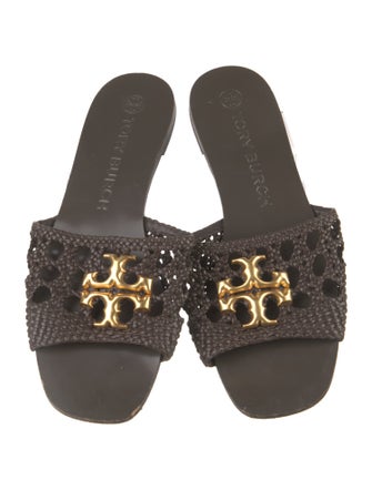 Tory Burch Leather Slides