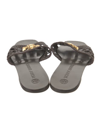 Tory Burch Leather Slides