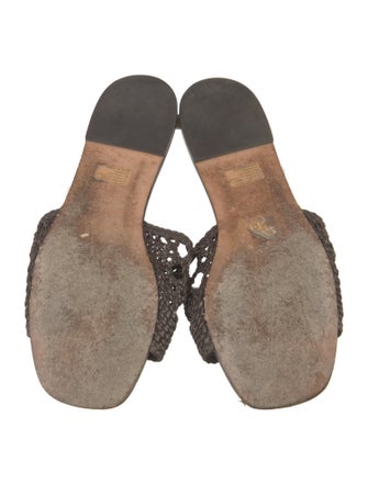 Tory Burch Leather Slides