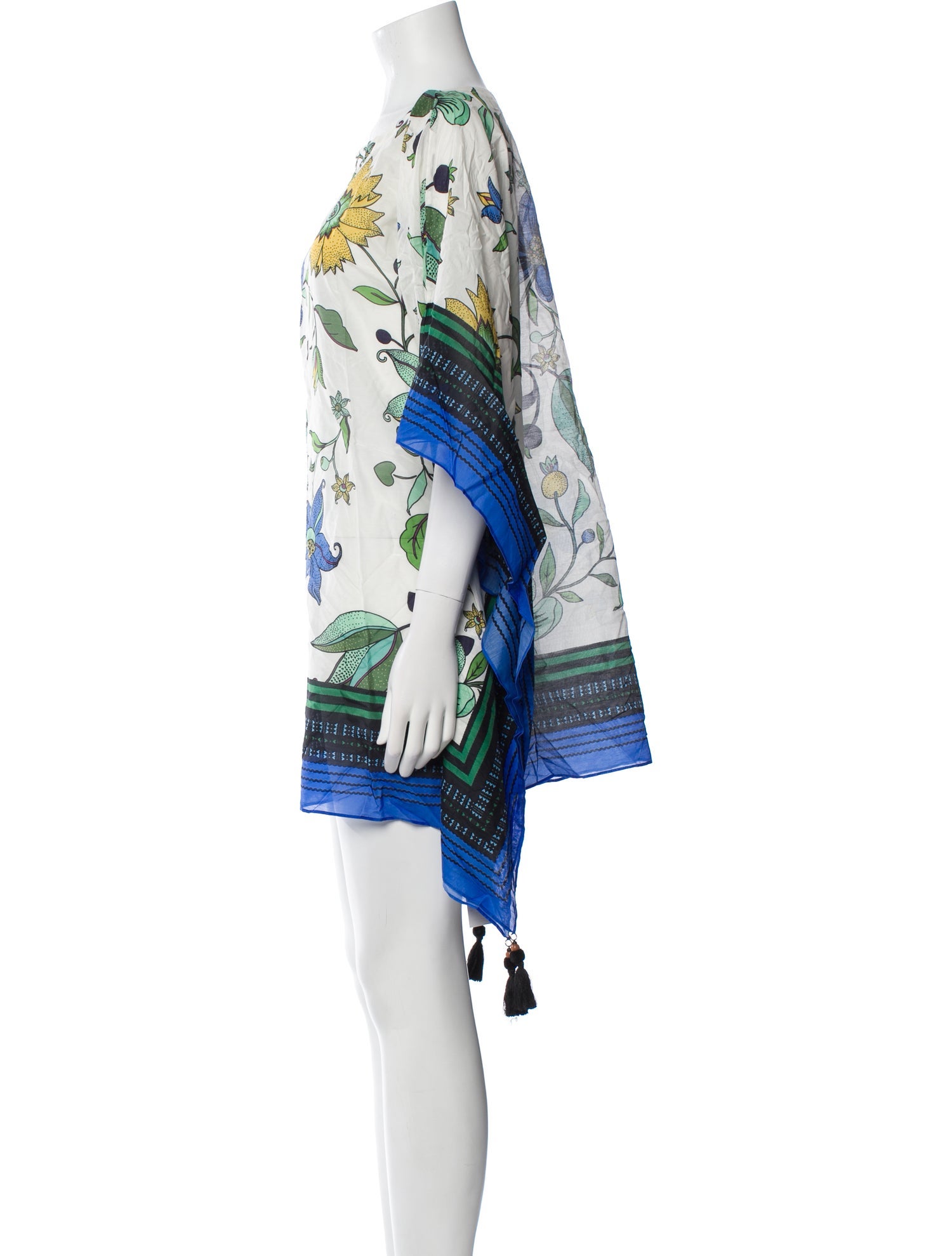 Tory Burch Floral Print Cover-Up w/ Tags