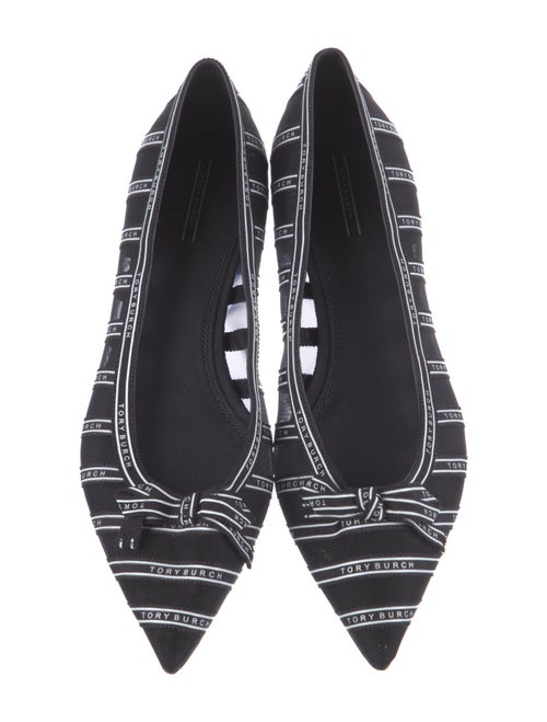 Tory Burch Mesh Printed Ballet Flats