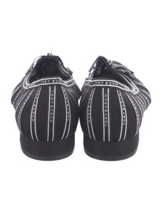 Tory Burch Mesh Printed Ballet Flats