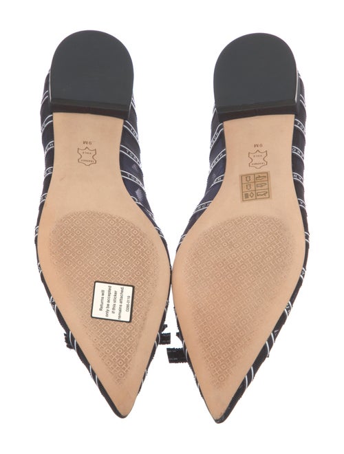 Tory Burch Mesh Printed Ballet Flats