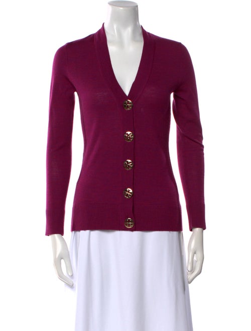 Tory Burch Merino Wool V-Neck Sweater