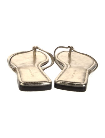 Tory Burch Leather Flip Flops