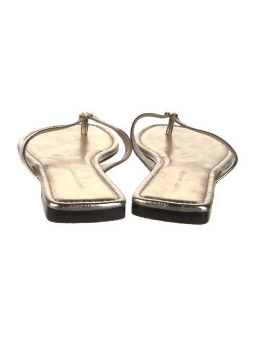 Tory Burch Leather Flip Flops