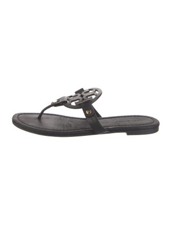 Tory Burch Leather Flip Flops