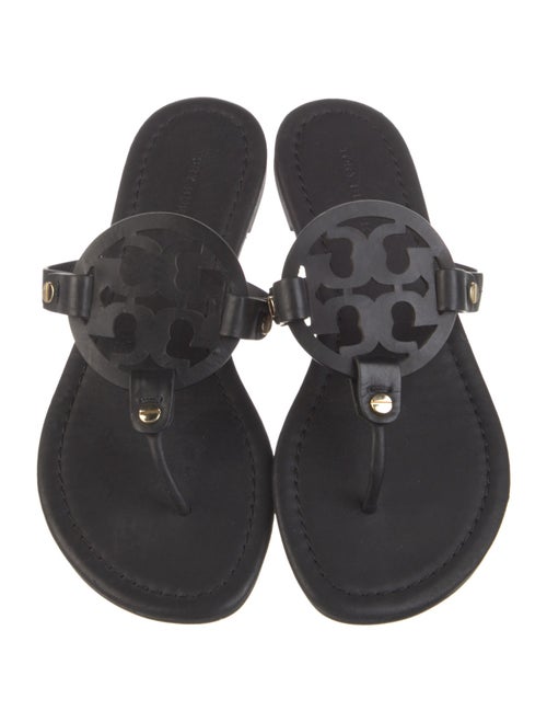 Tory Burch Leather Flip Flops