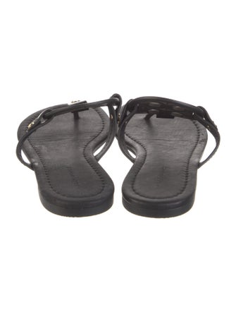 Tory Burch Leather Flip Flops