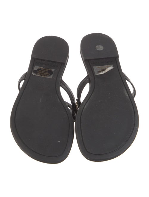 Tory Burch Leather Flip Flops