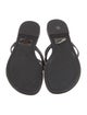 Tory Burch Leather Flip Flops