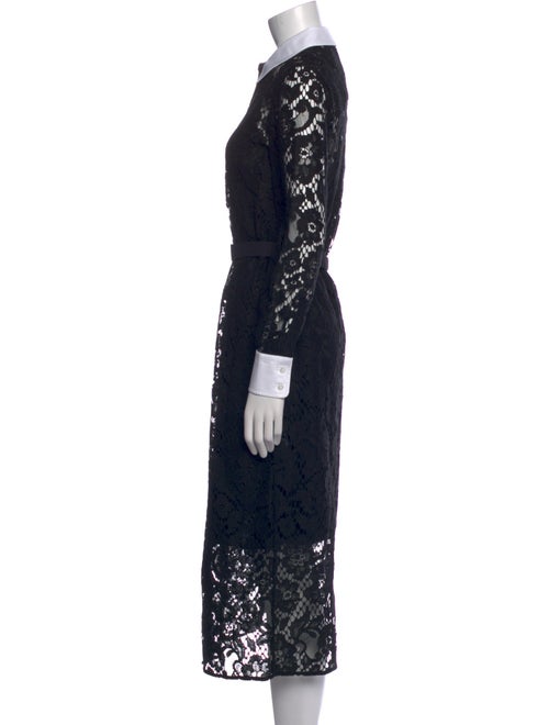 Tory Burch Lace Pattern Midi Length Dress