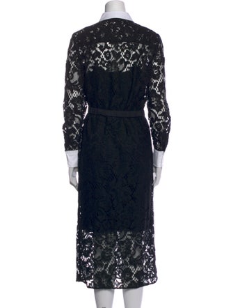 Tory Burch Lace Pattern Midi Length Dress