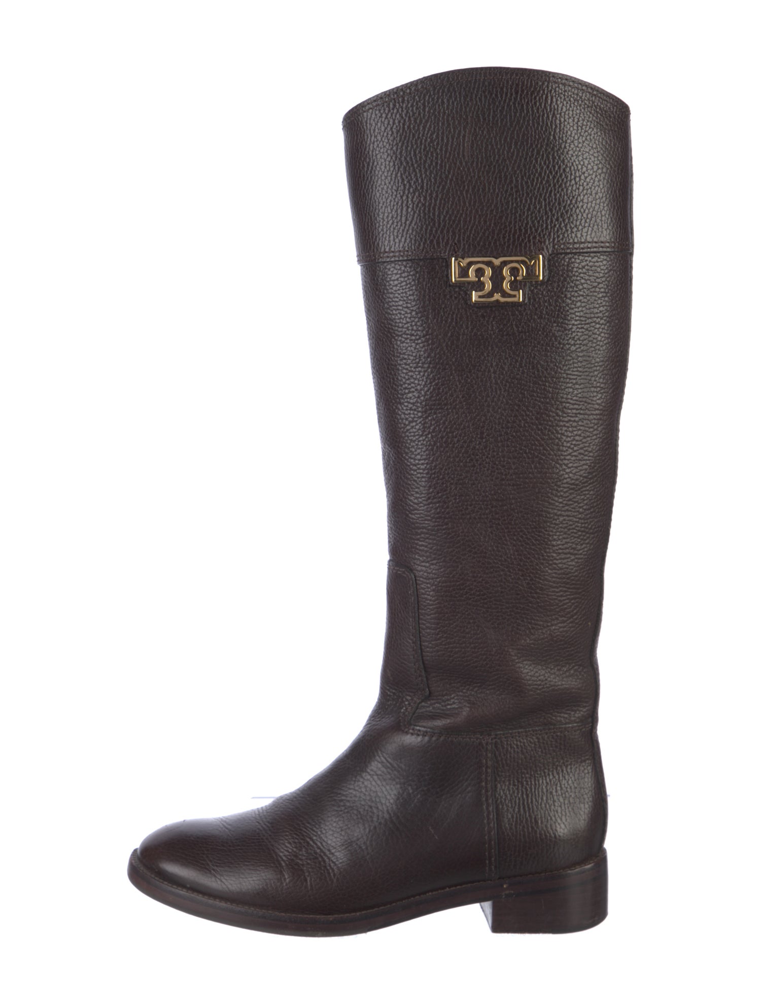 Tory Burch Leather Riding Boots