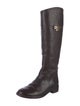 Tory Burch Leather Riding Boots