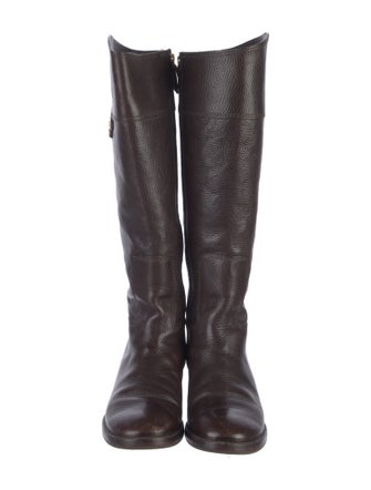 Tory Burch Leather Riding Boots