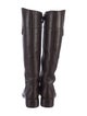 Tory Burch Leather Riding Boots