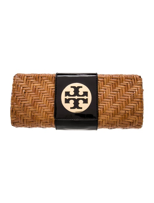 Tory Burch Raffia Clutch