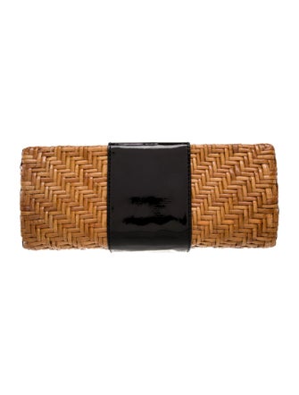 Tory Burch Raffia Clutch