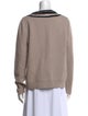 Tory Burch Merino Wool V-Neck Sweater