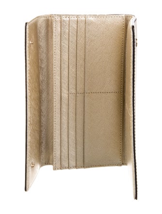 Tory Burch Leather Continental Wallet