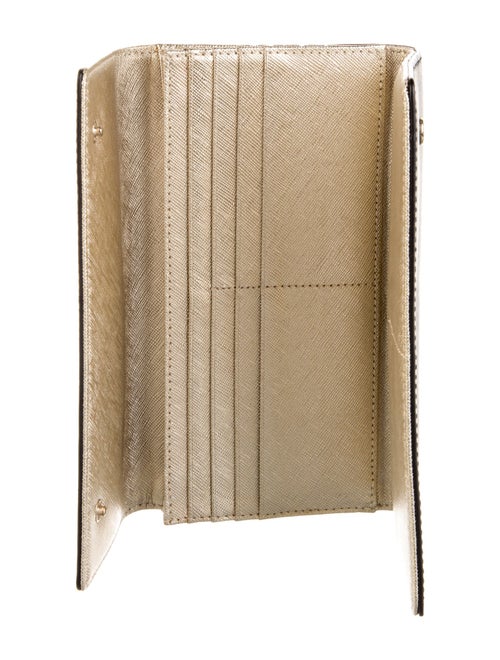 Tory Burch Leather Continental Wallet