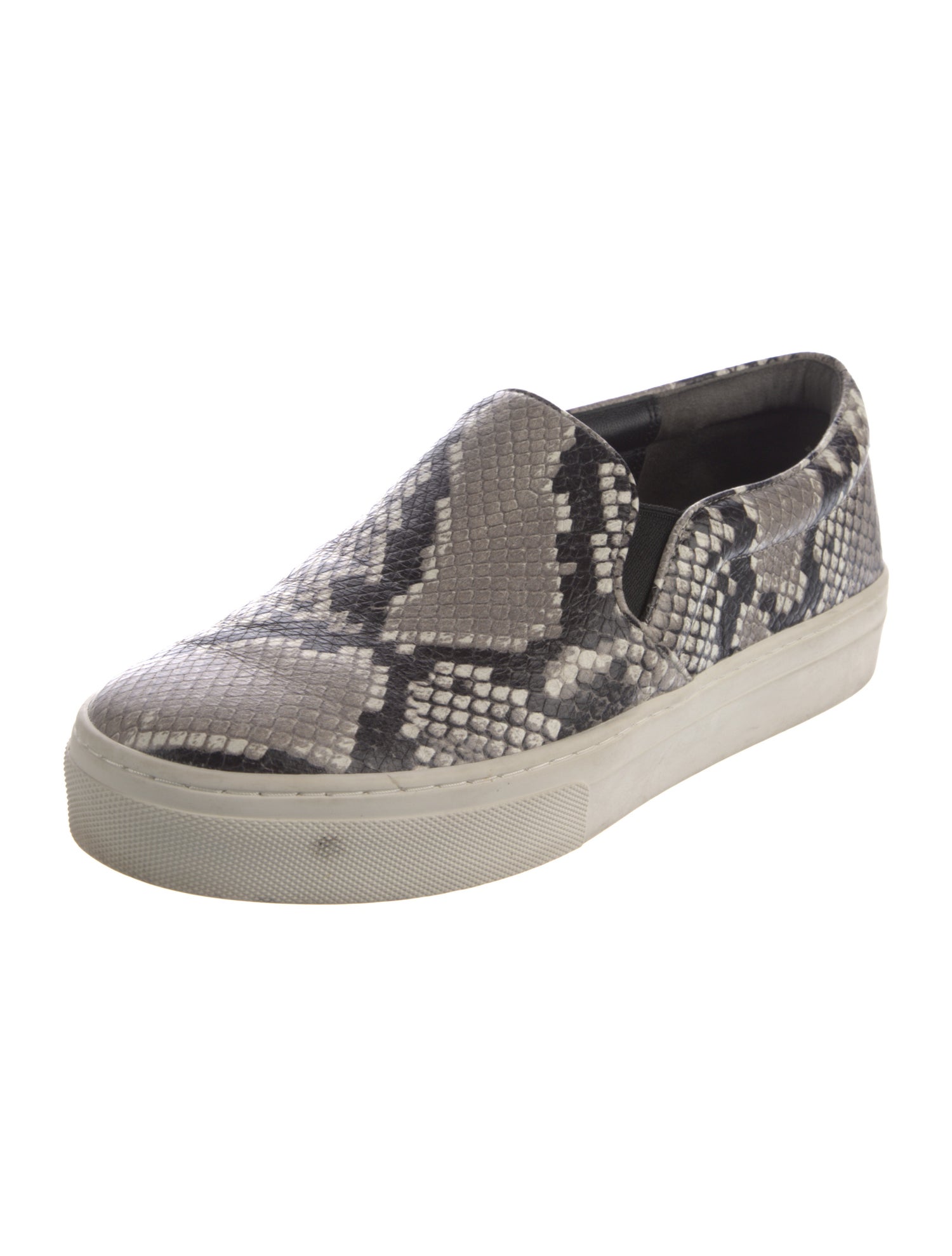 Tory Burch Snakeskin Animal Print Loafers